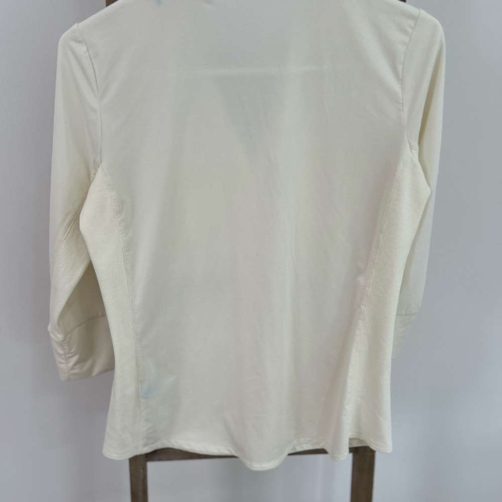 J. McLaughlin Cream Button Down Shirt - Picture 5 of 13